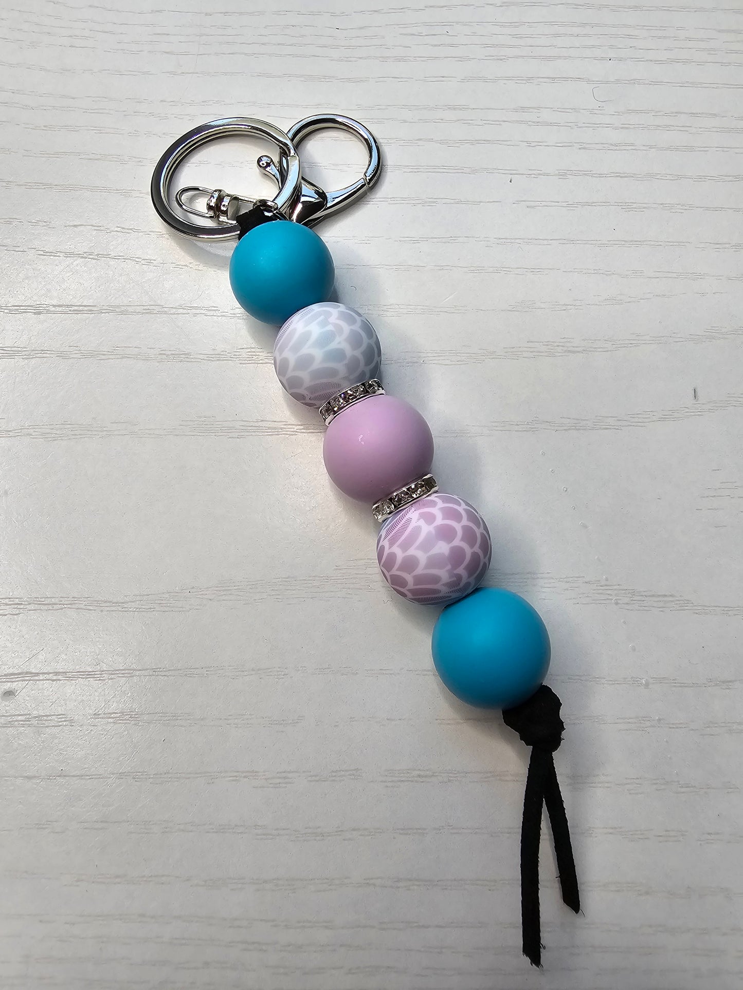 Mermaid Silicone Keychain