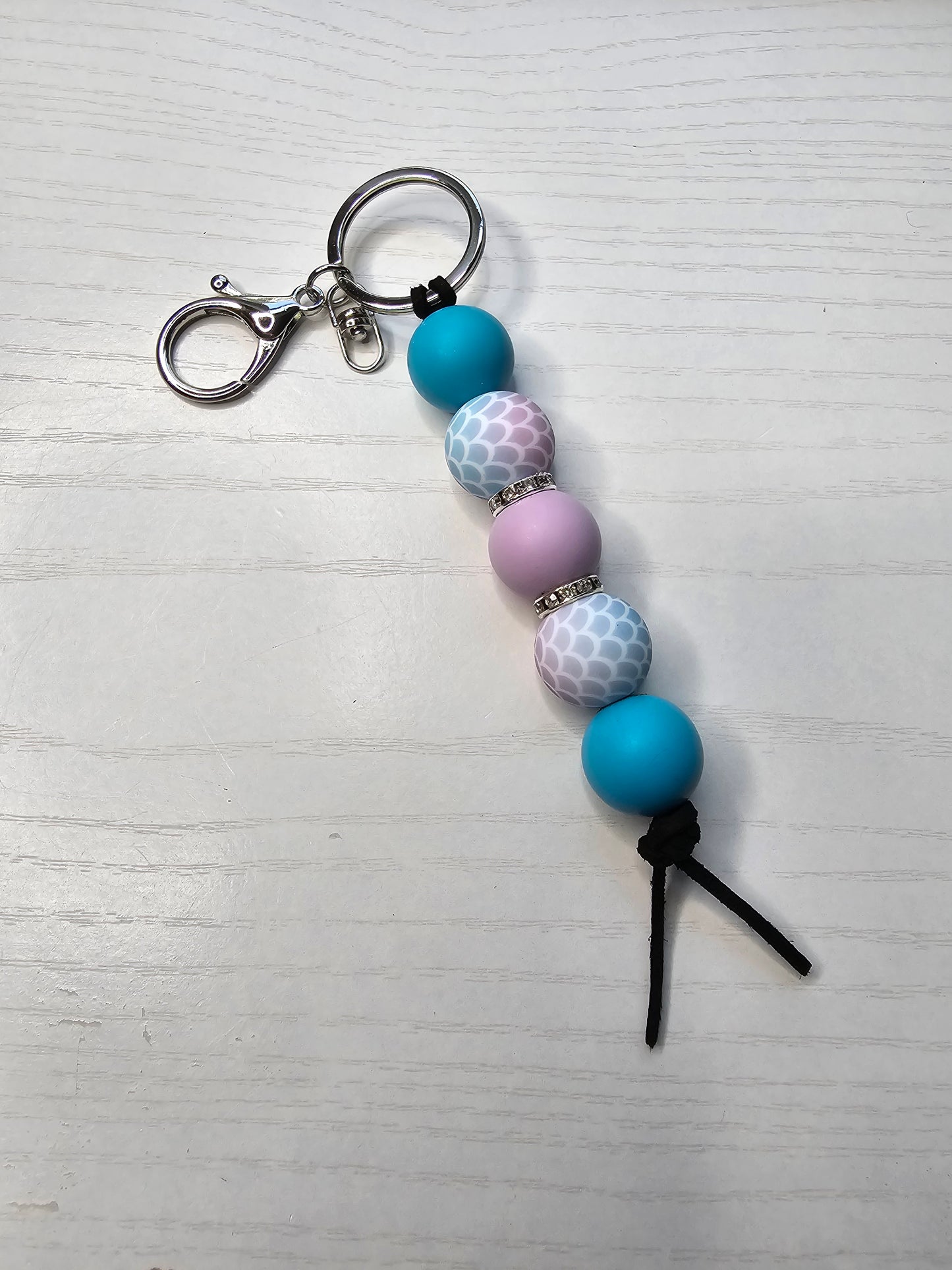 Mermaid Silicone Keychain