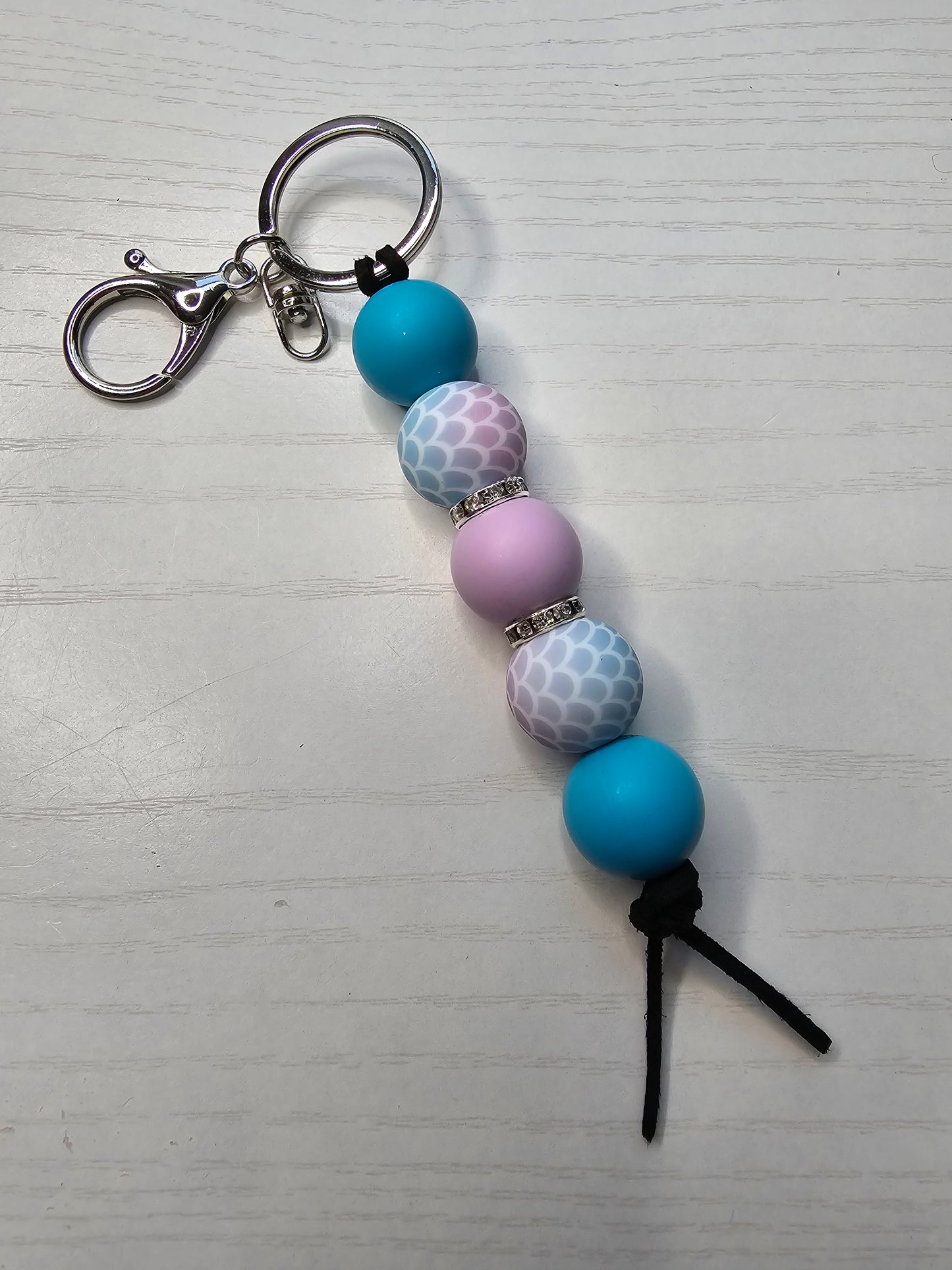 Mermaid Silicone Keychain